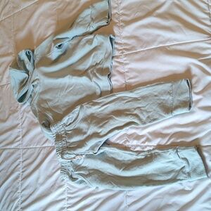 Childhoods Clothing Light Blue Hoodie and Jogger Set